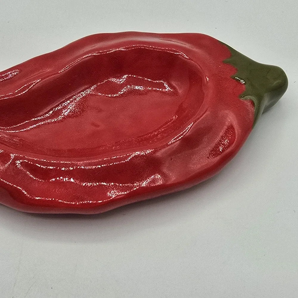 CHILI PEPPER‎ CERAMIC SPOON REST